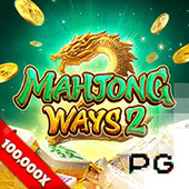 Mahjong Ways 2 game artwork with green and gold mahjong styling